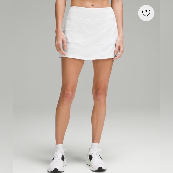 Lululemon Pace Rival White Tennis Skort - Picture 7 of 7